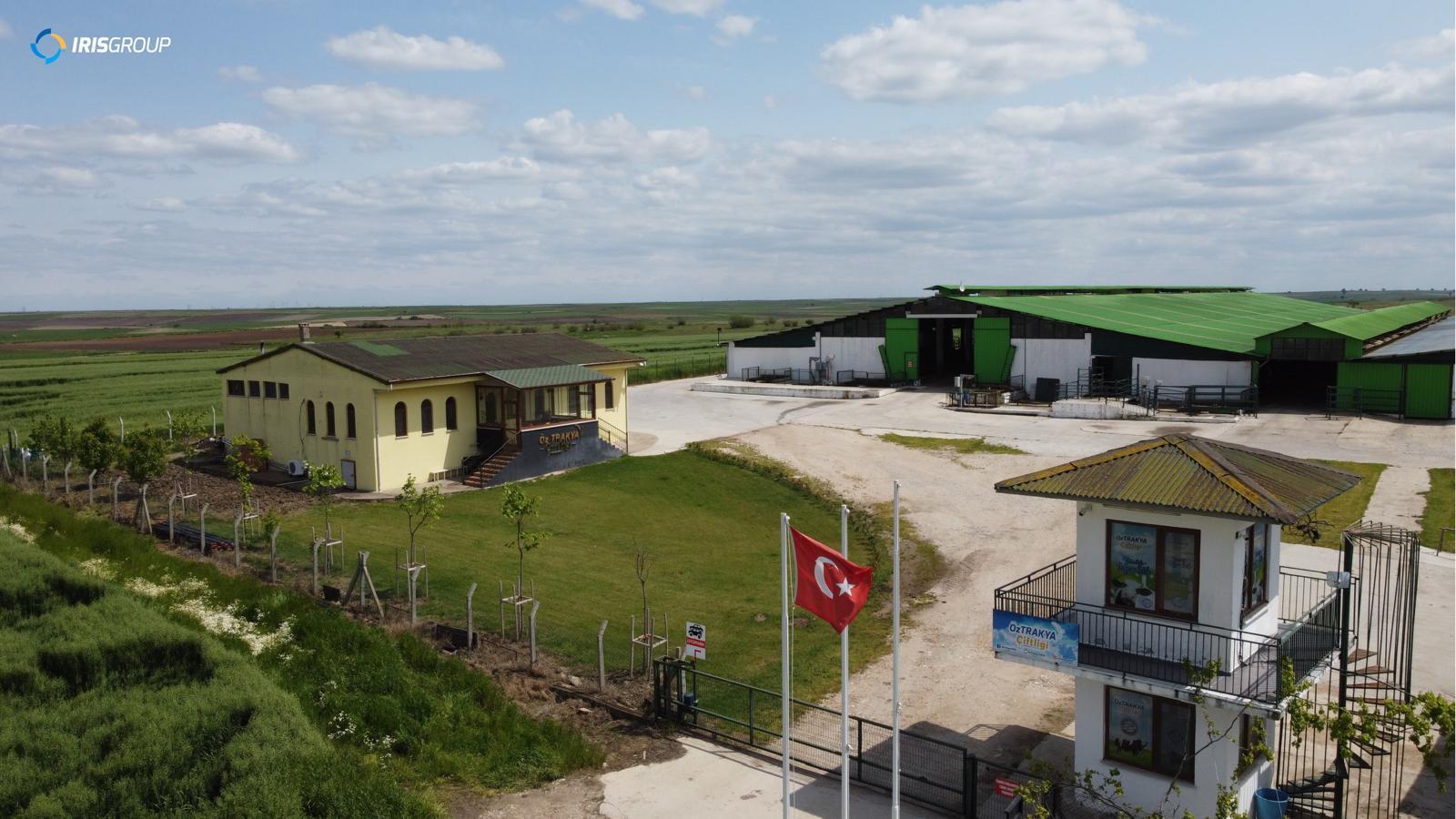 Öztrakya Çiftliği manzarası